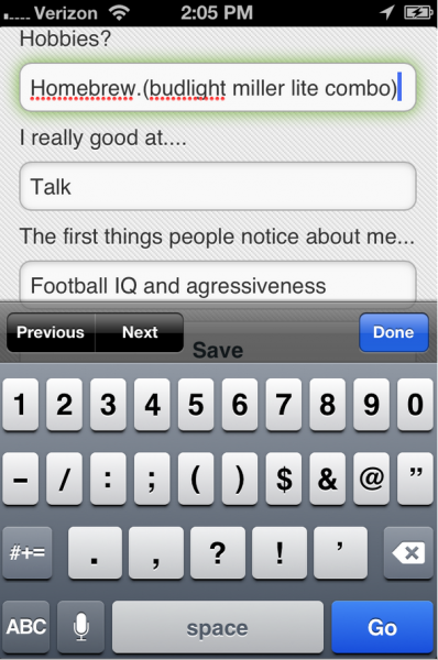 Illustration for article titled One Man's Epic Review of a "Match.com for NFL Fans"